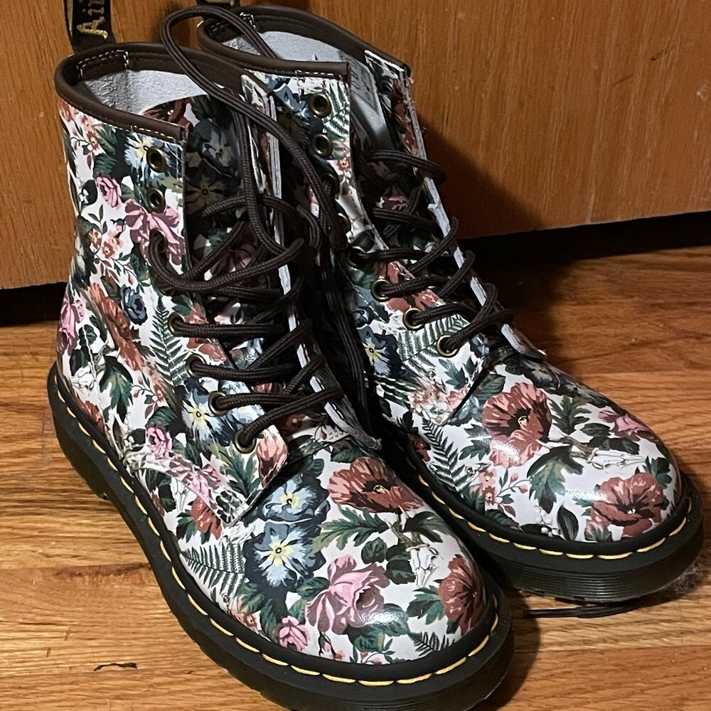 Dr. Martens Floral 1460 Combat Boots